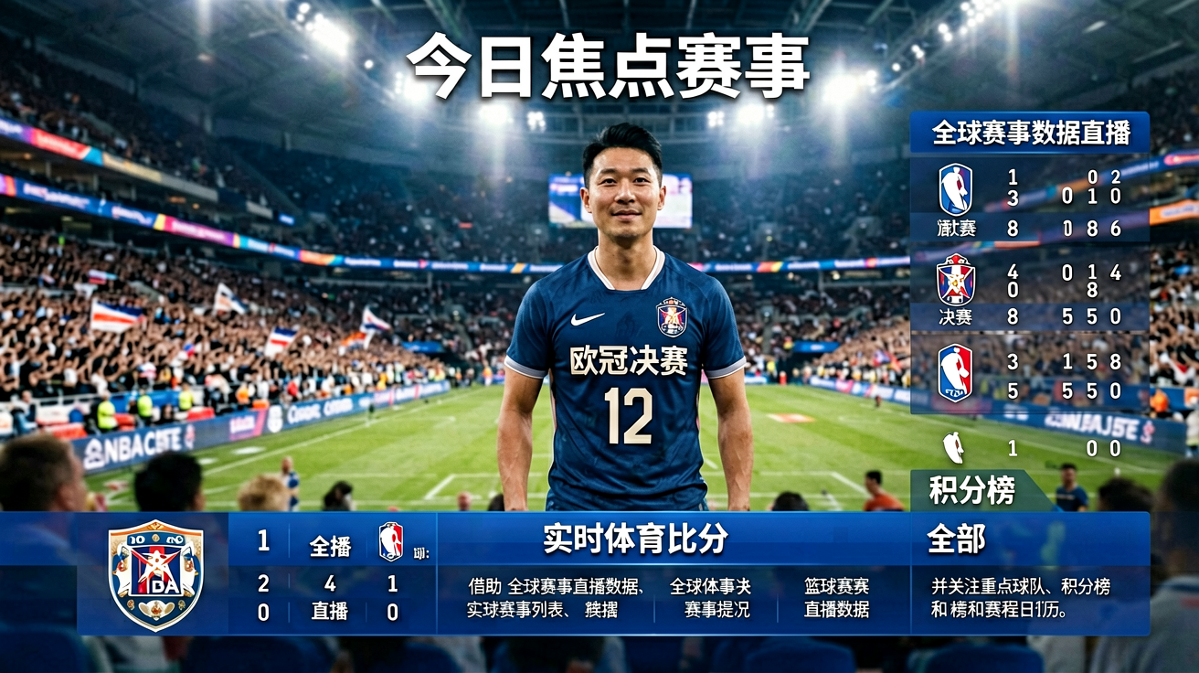 全球赛事数据直播现场